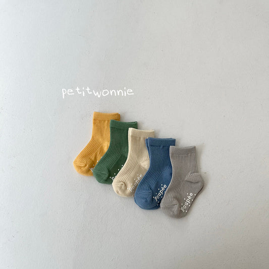 [Petit Wonnie] M&M Socks Set