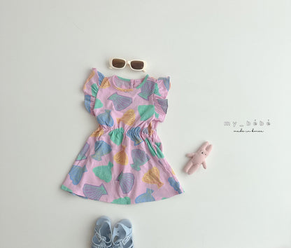 [My Bebe] Frill Sleeve Dress