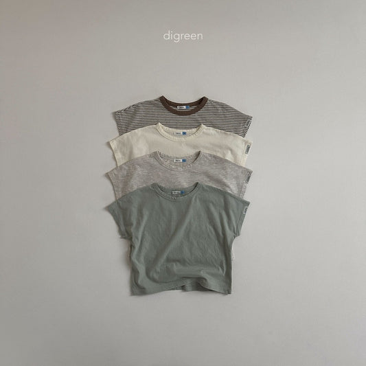 [D'Green] Simple Drop T-Shirts