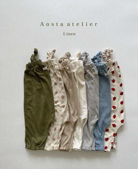 [Aosta] Linen Overalls