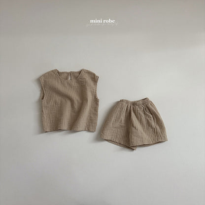 [Mini Robe] Bon Bon Top Bottom Set