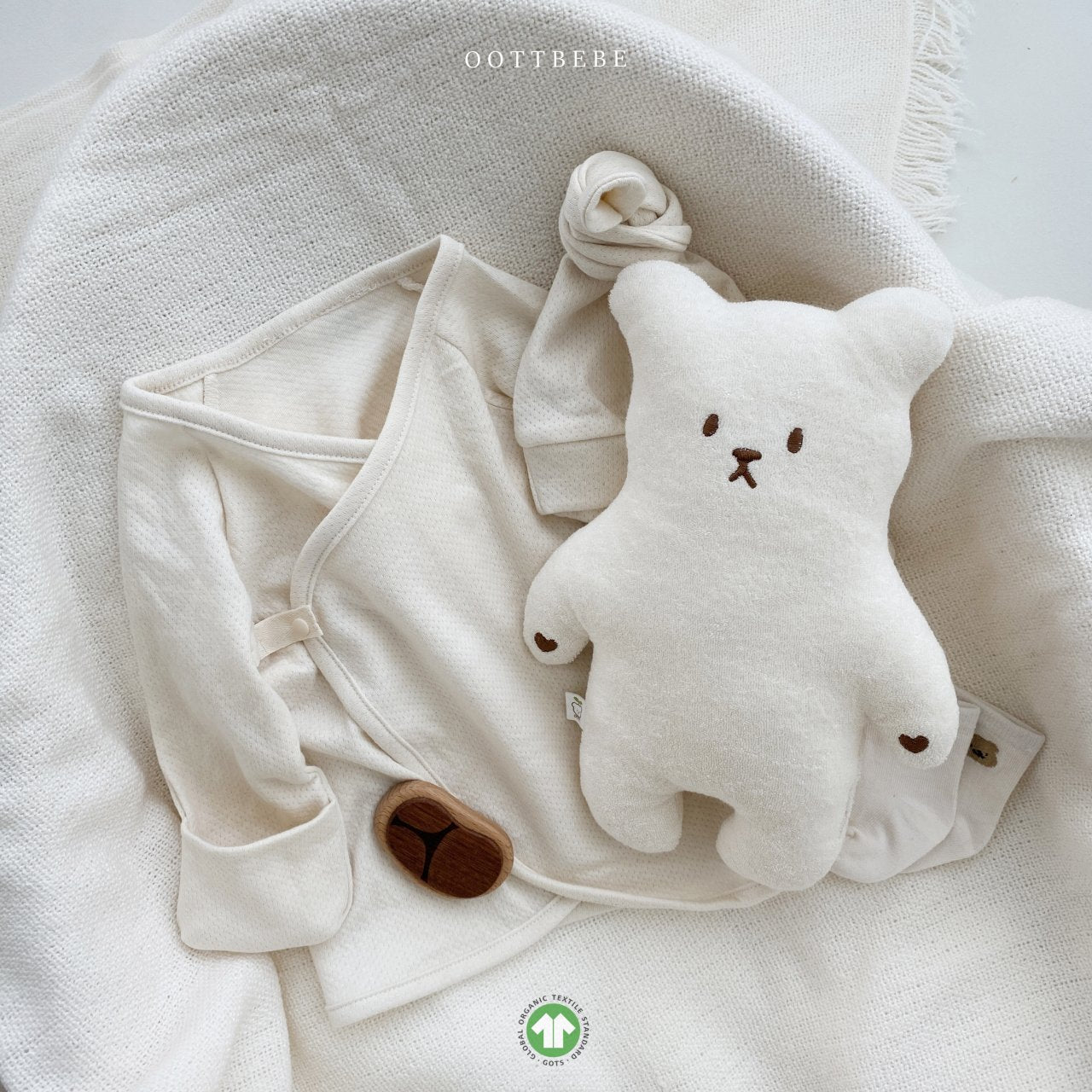 Organic Cotton Doll [Bear]