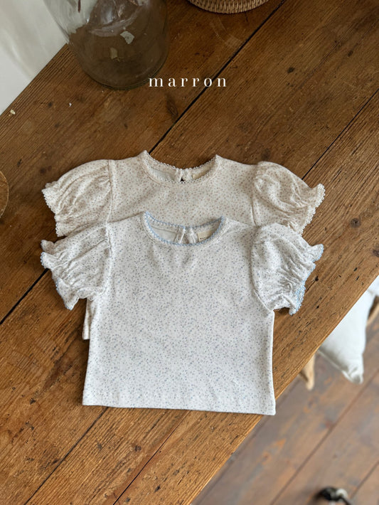 [Marron] Bubble T-Shirts