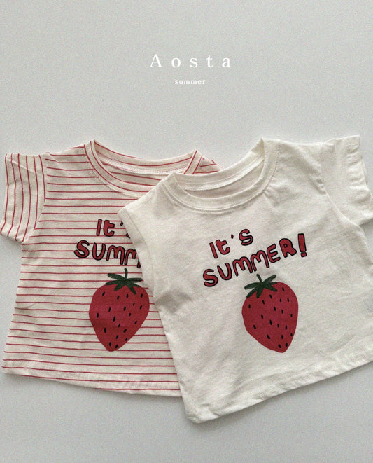 [Aosta] Strawberry T-Shirts