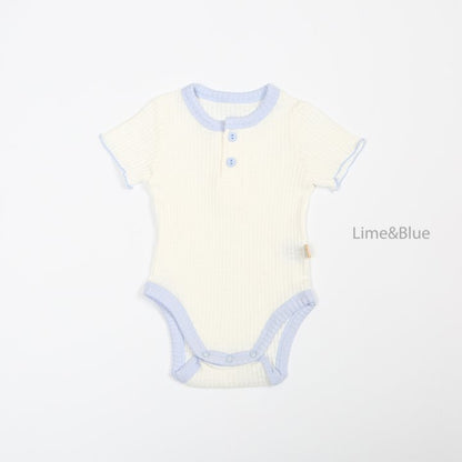 [Lime&Blue] Marshmallow Body Suit