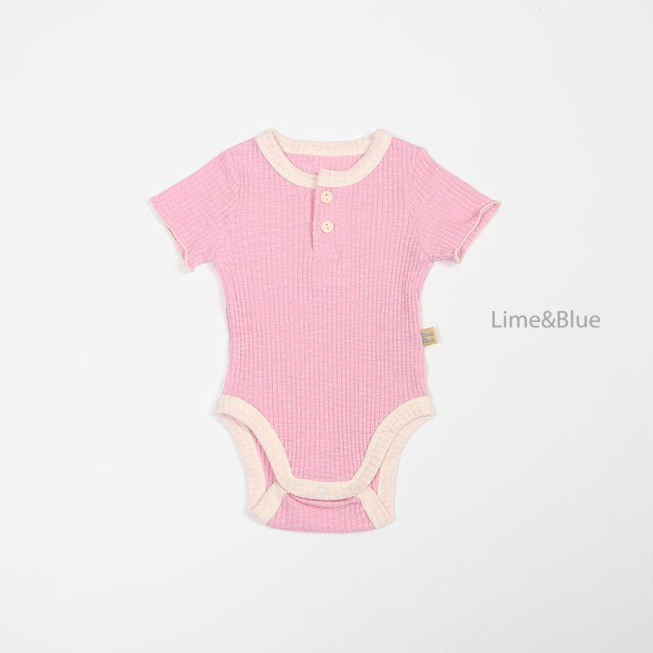 [Lime&Blue] Marshmallow Body Suit