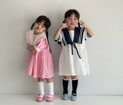 [Bobo J] Sailor Mini Dress
