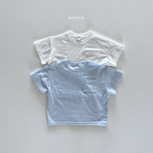 [Bonito] Cotton Pocket T-Shirts