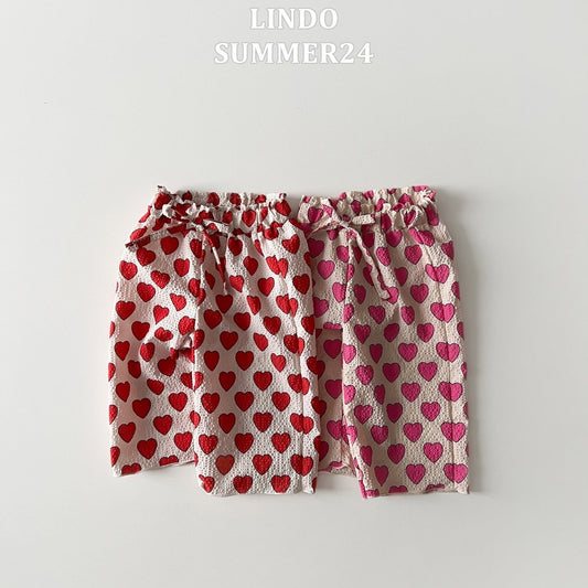 [Lindo] Heart Summer Pants