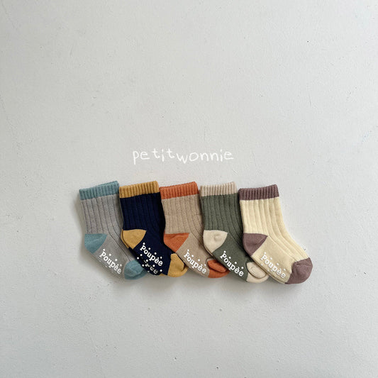 [Petit Wonnie] Tone Tone Socks Set