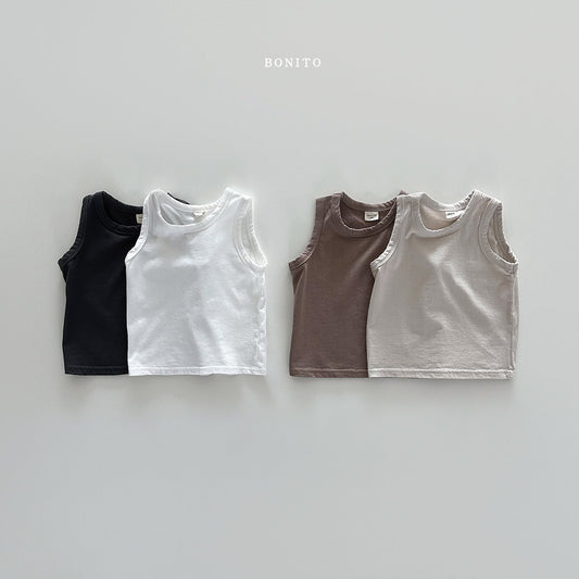 [Bonito] 1+1 Sleeveless T-Shirts