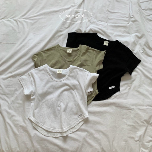 [Saint Doll] Round Label T-Shirts (Mom Couple)