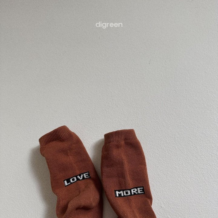 [D'Green] More Love Socks Set