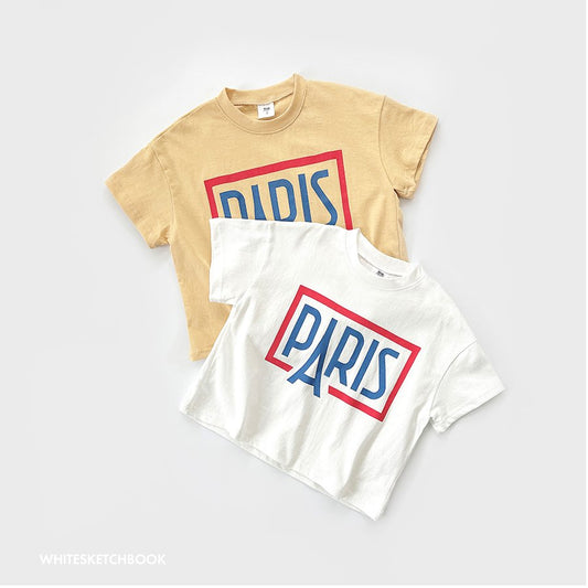[White Sketchbook] Paris T-Shirts