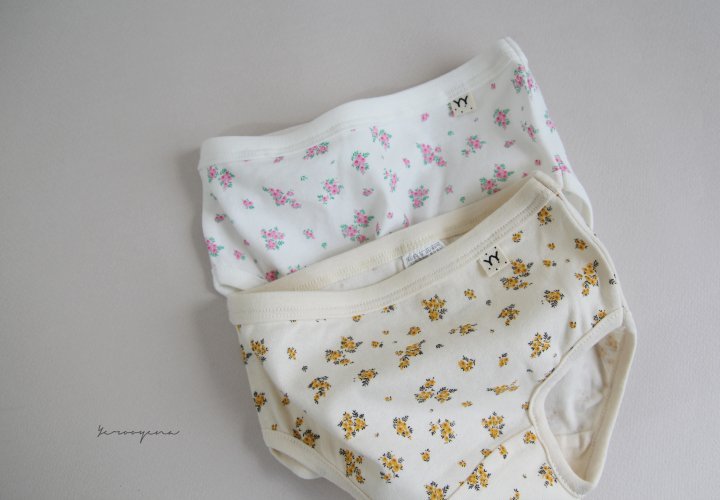 Jelly Flower Underwear Set [M(3-4yr)]
