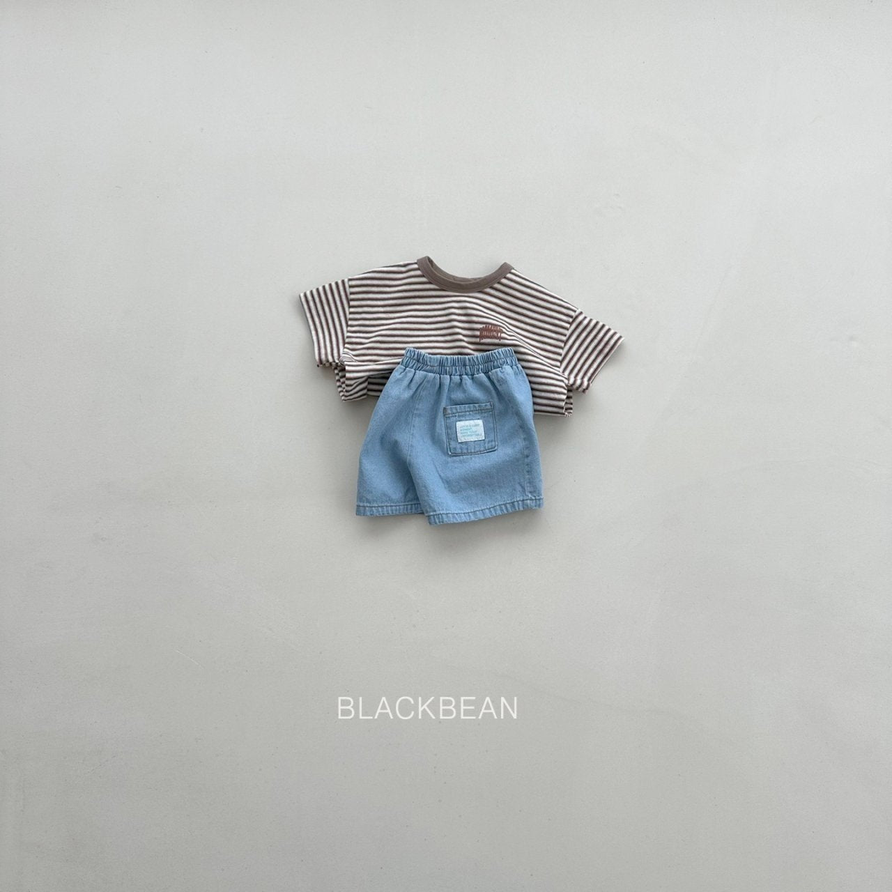 Label Denim Pants