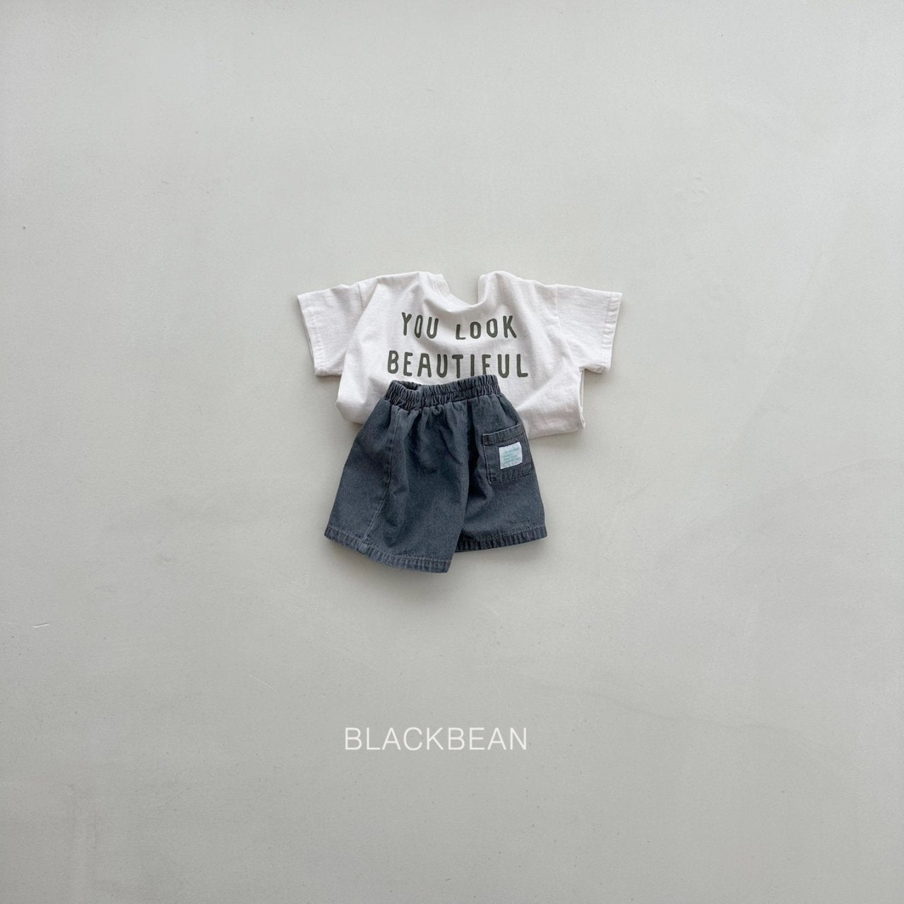 Label Denim Pants