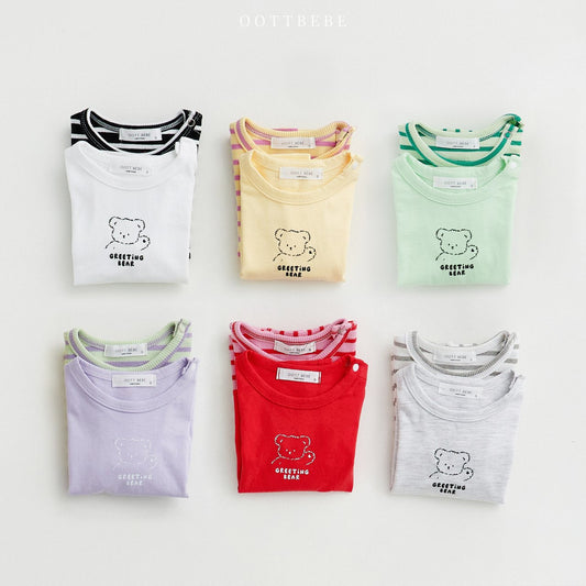 [Oottbebe] Greeting 1+1 Baby T-Shirts