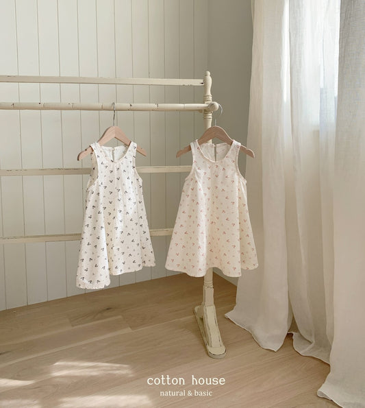 [Cotton House] Floral Dress