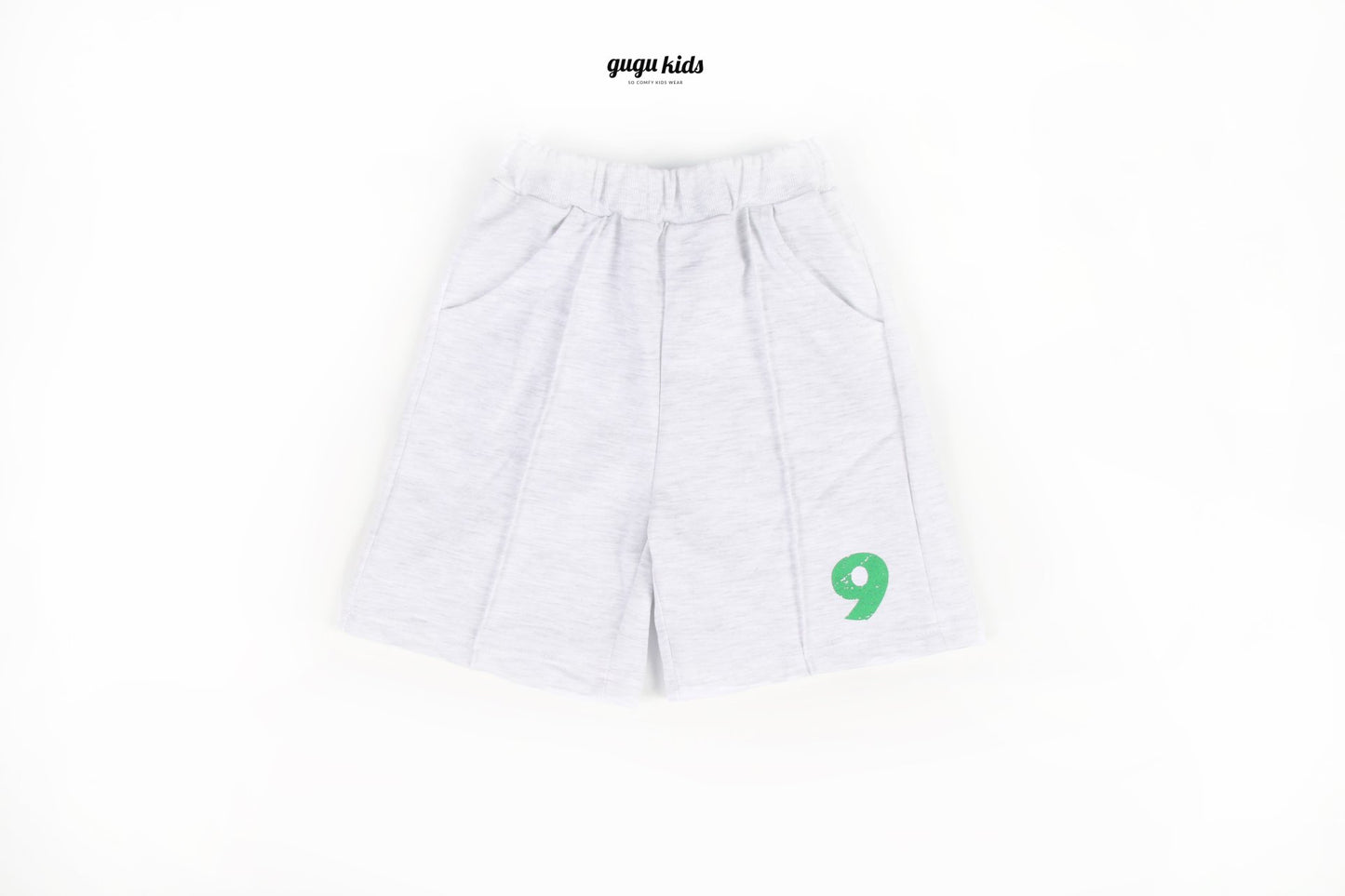 [Gugu Kids] Nine Pin-Tuck Pants