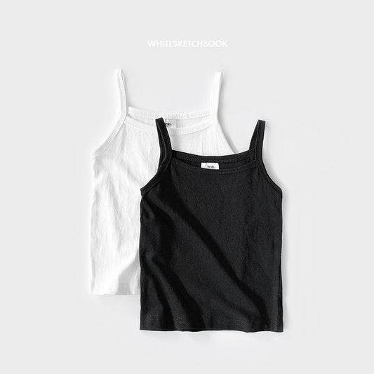 [White Sketchbook] New Basic Sleeveless T-Shirts