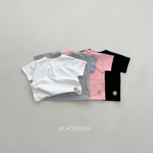 [Black Bean] Potent Embroidery T-Shirts