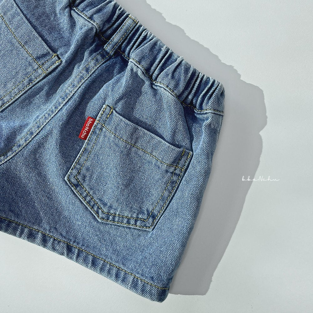 [Bbo N Chu] Gift Denim Shorts