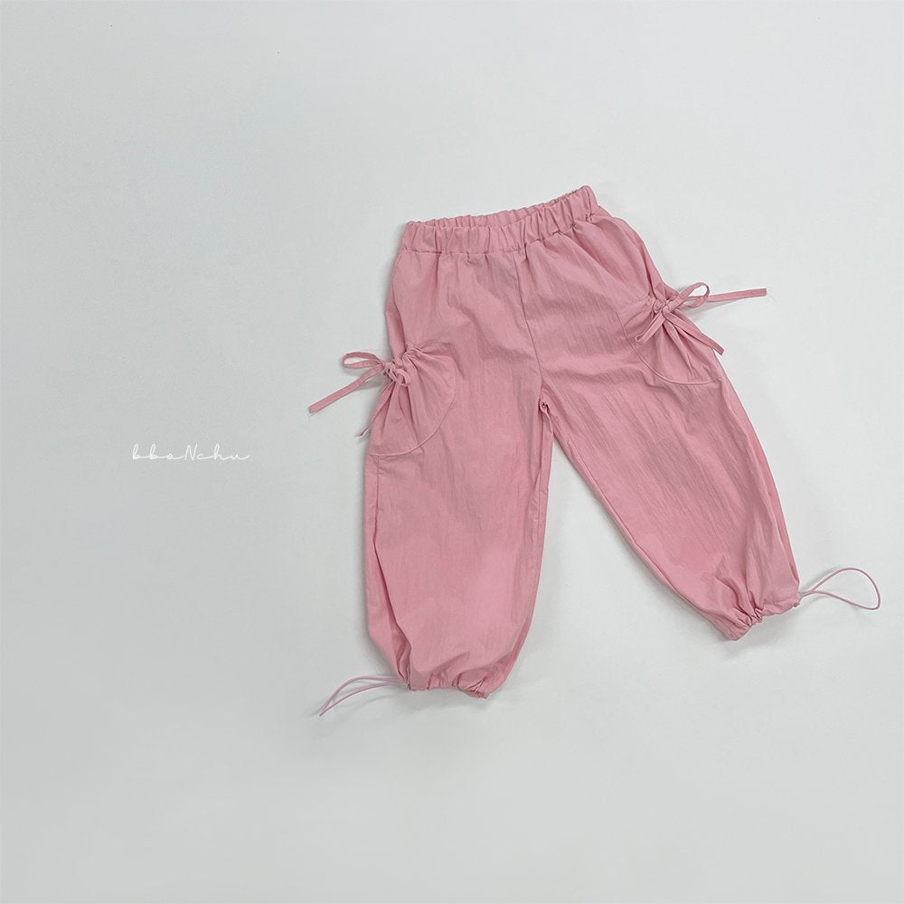 [Bbo N Chu] String Cargo Pants