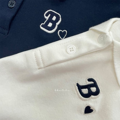 [Bbo N Chu] B Collar T-Shirts