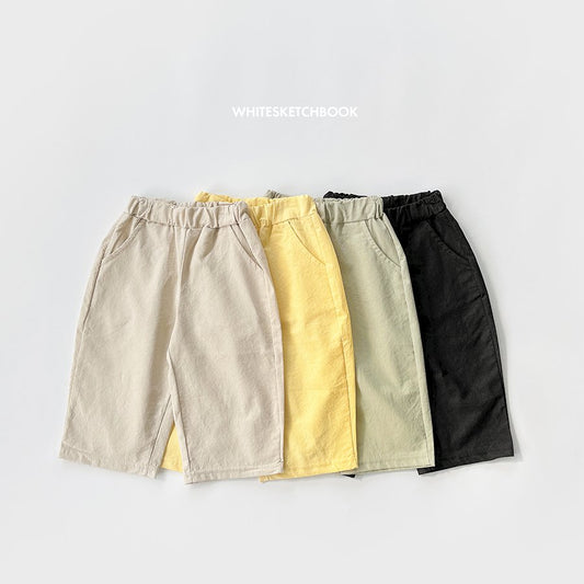 [White Sketchbook] New Simple Pants