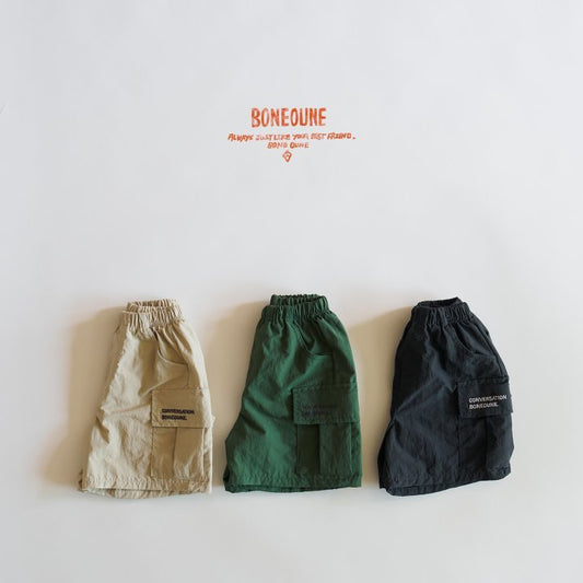 [Bone Oune] Out Fit Cargo Shorts