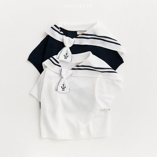[Oottbebe] Marine Sailor Sweater Top