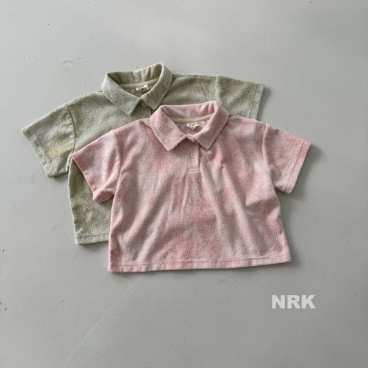 [NRK] Terry Collar T-Shirts