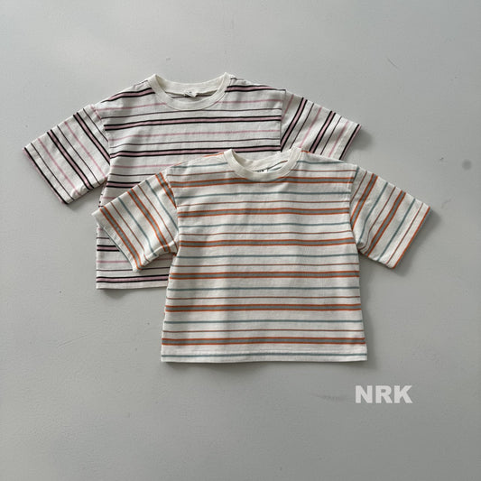 [NRK] Multi Stripe T-Shirts