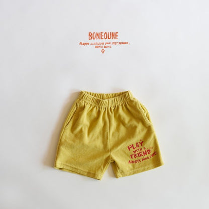 [Bone Oune] Play Terry Shorts