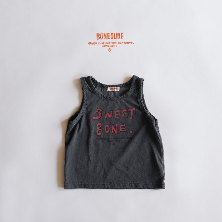 [Bone Oune] Sweet Sleeveless T-Shirts