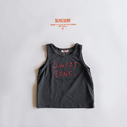 [Bone Oune] Sweet Sleeveless T-Shirts