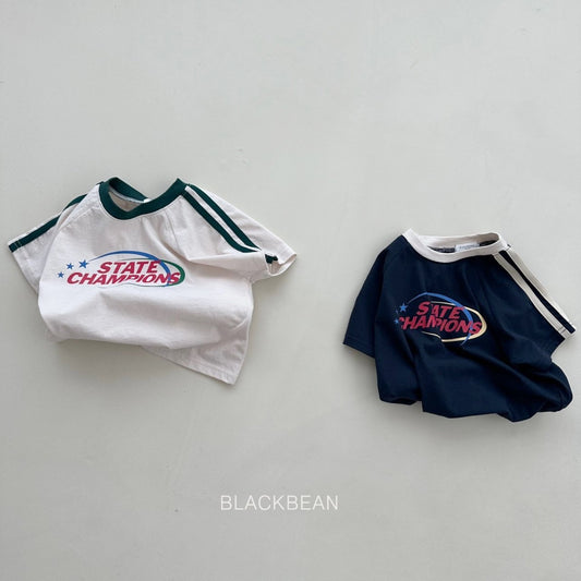 [Black Bean] Tape T-Shirts