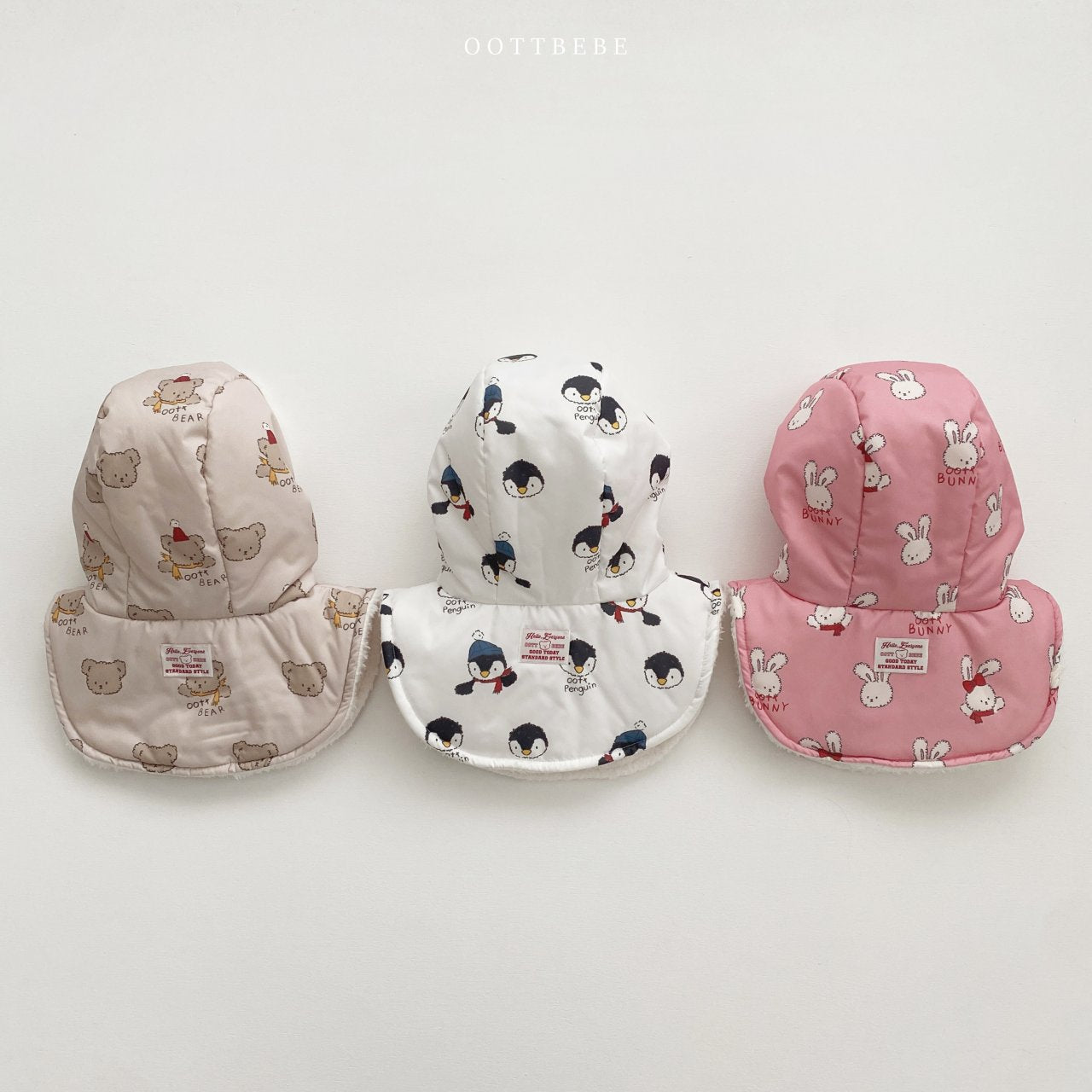 Snowman Ski Hoodie Warmer + Gloves