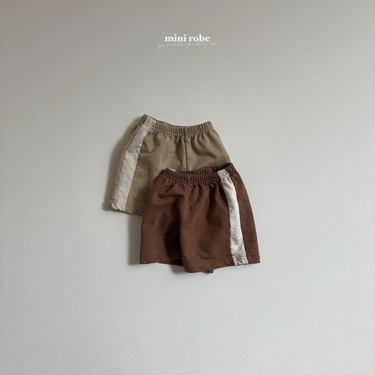 [Mini Robe] Crush Color Block Pants