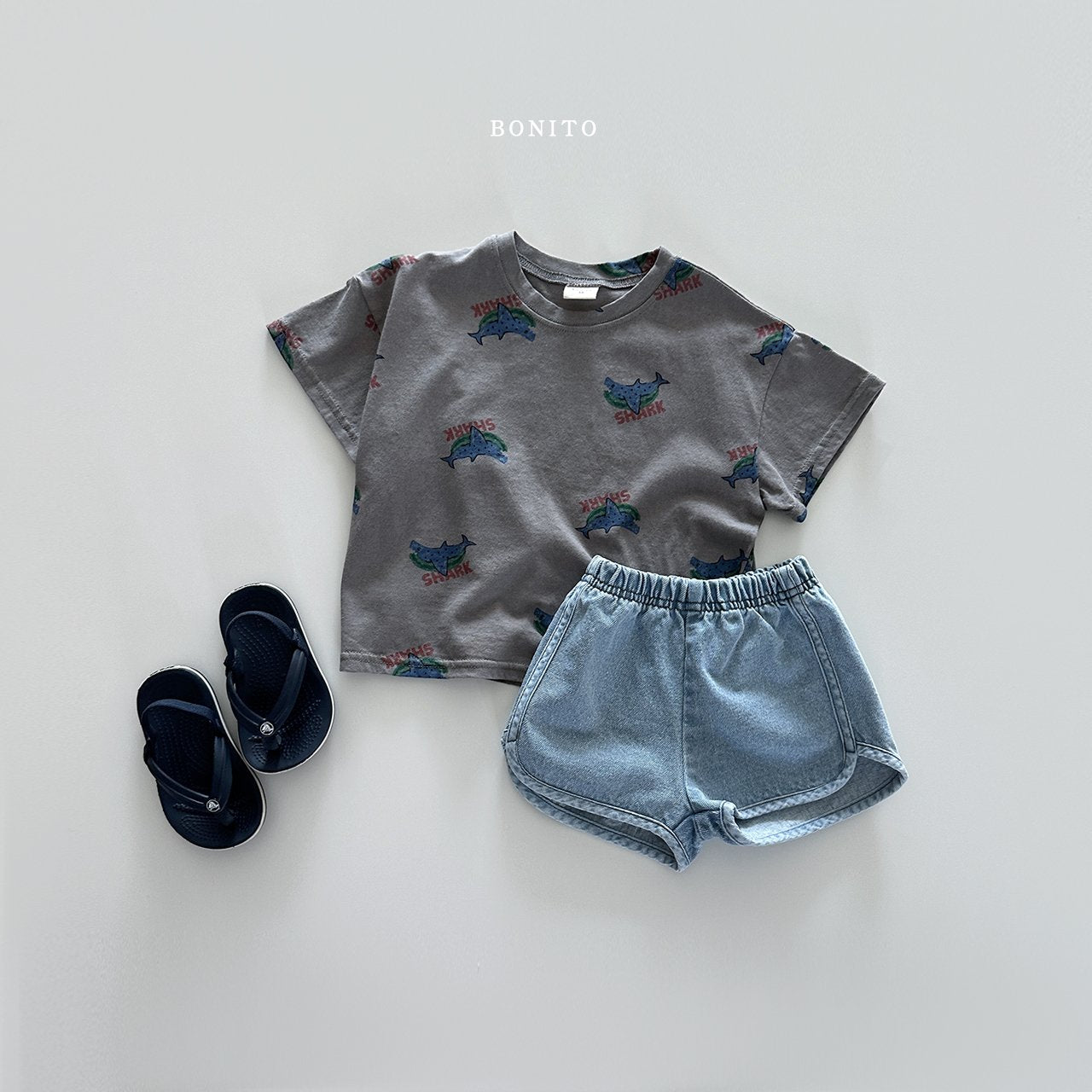 [Bonito] Binding Denim Shorts