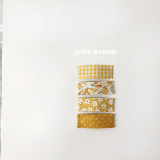 [Petit Wonnie] Yellow Point Hair Pin Set