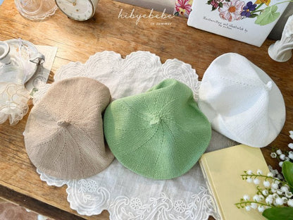 Henry Sweater Beret [Light Green/One Size(-2yr/-52cm)]
