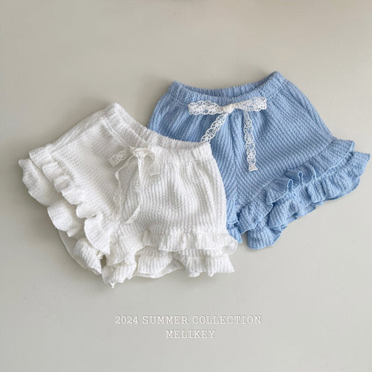 [Melikey] Angel Frill Shorts
