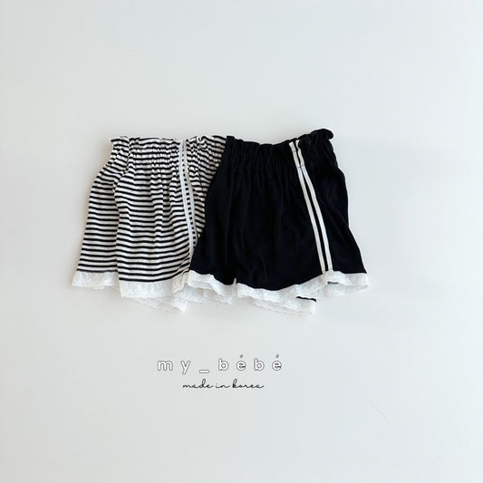 [My Bebe] Frill Lace Shorts
