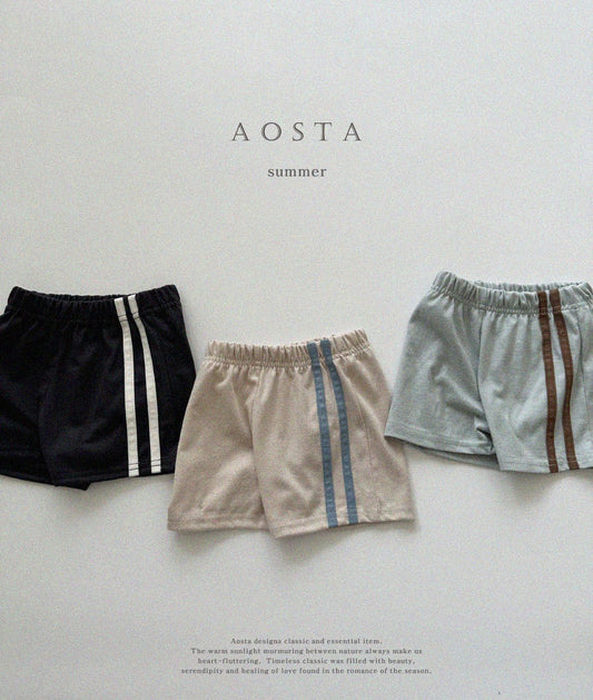 [Aosta] Line Shorts