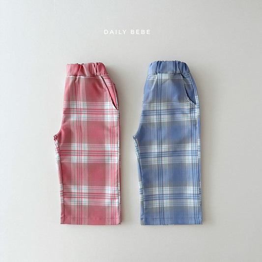 School Pants [Pink,Blue/JS(7-8yr)]