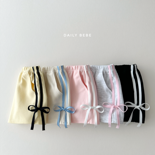 [Daily Bebe] Ribbon Tape Shorts