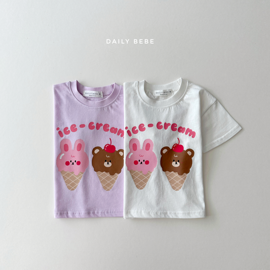 [Daily Bebe] Ice Cream T-Shirts