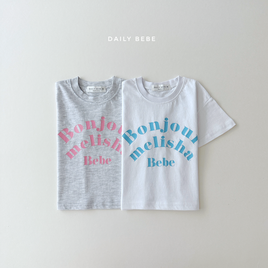[Daily Bebe] Bonjour T-Shirts